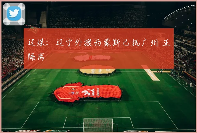 辽媒：辽宁外援西蒙斯已抵广州 正隔离