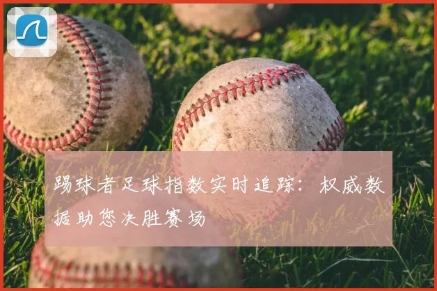 踢球者足球指数实时追踪：权威数据助您决胜赛场